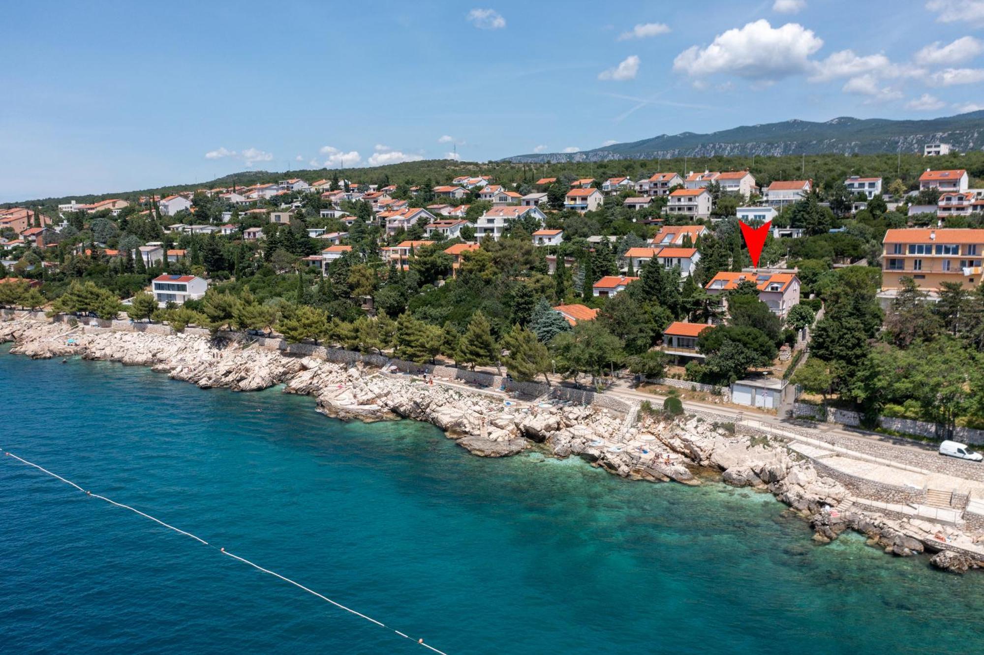 Apartmani Lili Novi Vinodolski Exteriér fotografie